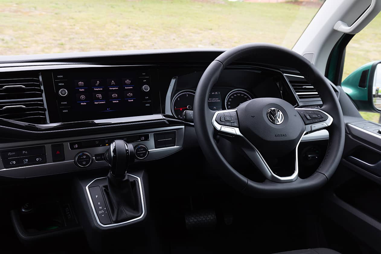 The Multivan is available with either an 8.0 or 9.0-inch multimedia screen. 