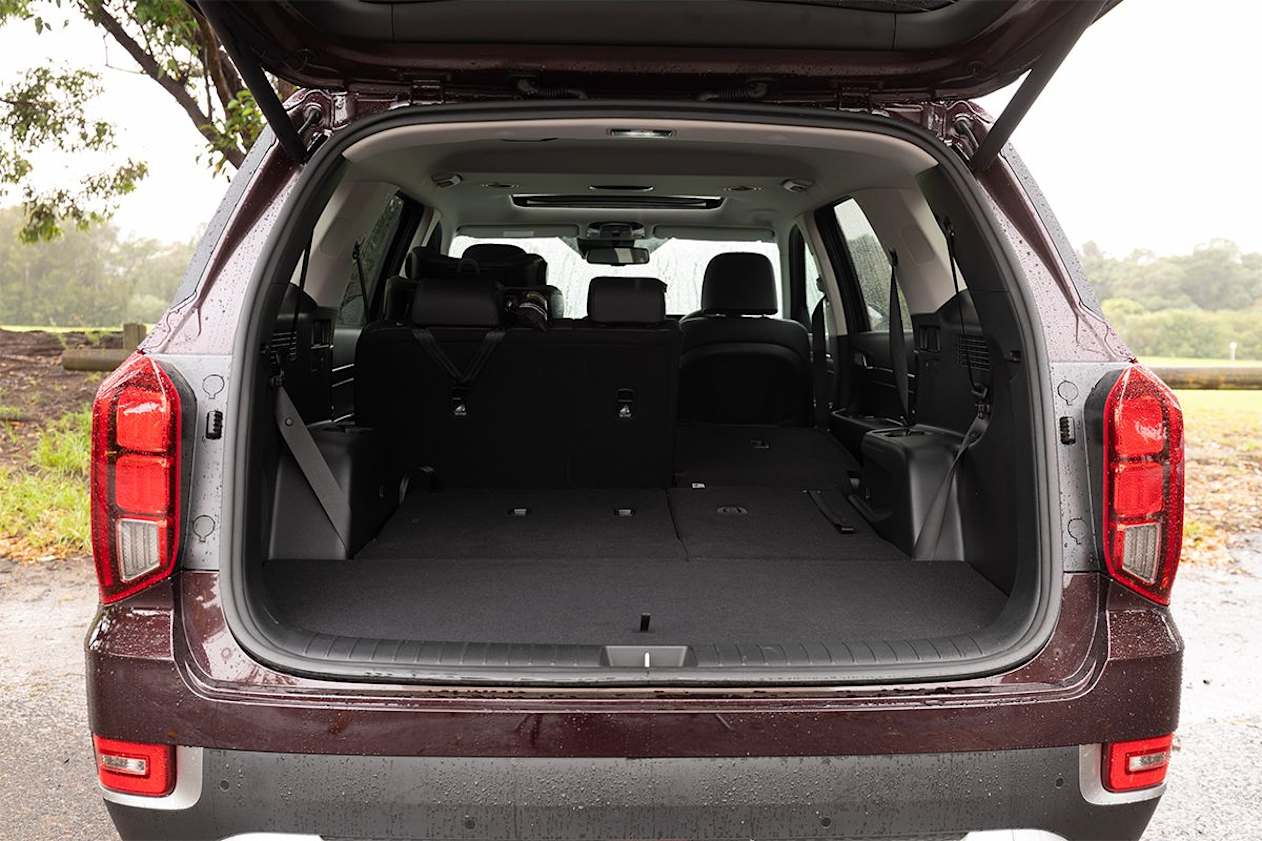 Hyundai Palisade 2022 boot space