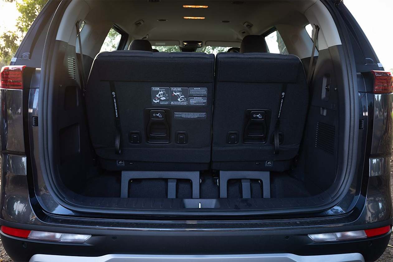 Kia Carnival 2022 boot space