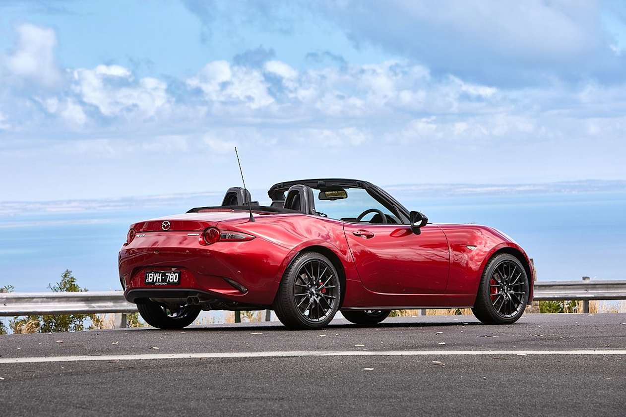 These include Gunmetal Grey 17-inch BBS forged alloy wheels and Brembo front brakes package. (Roadster GT RS variant pictured)