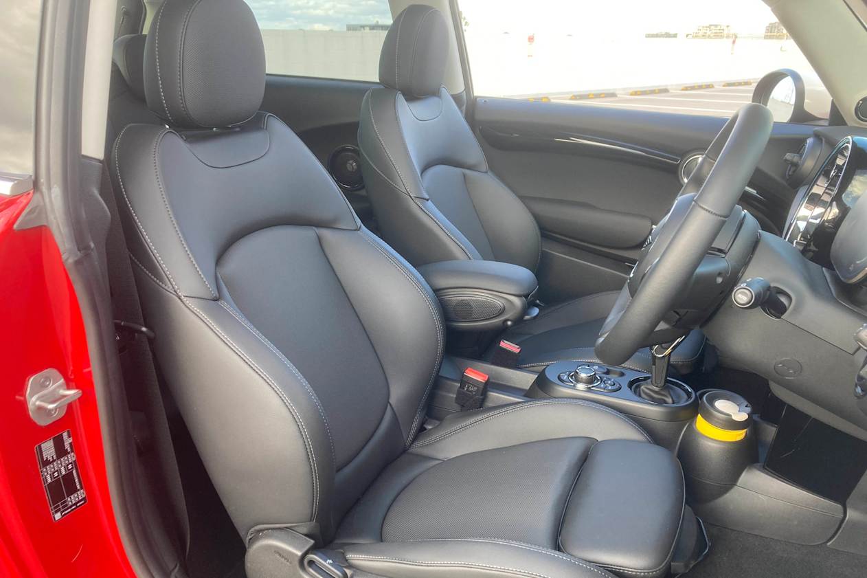  It&#039;s obvious that the Mini is a different type of small car (Image: Byron Mathioudakis).