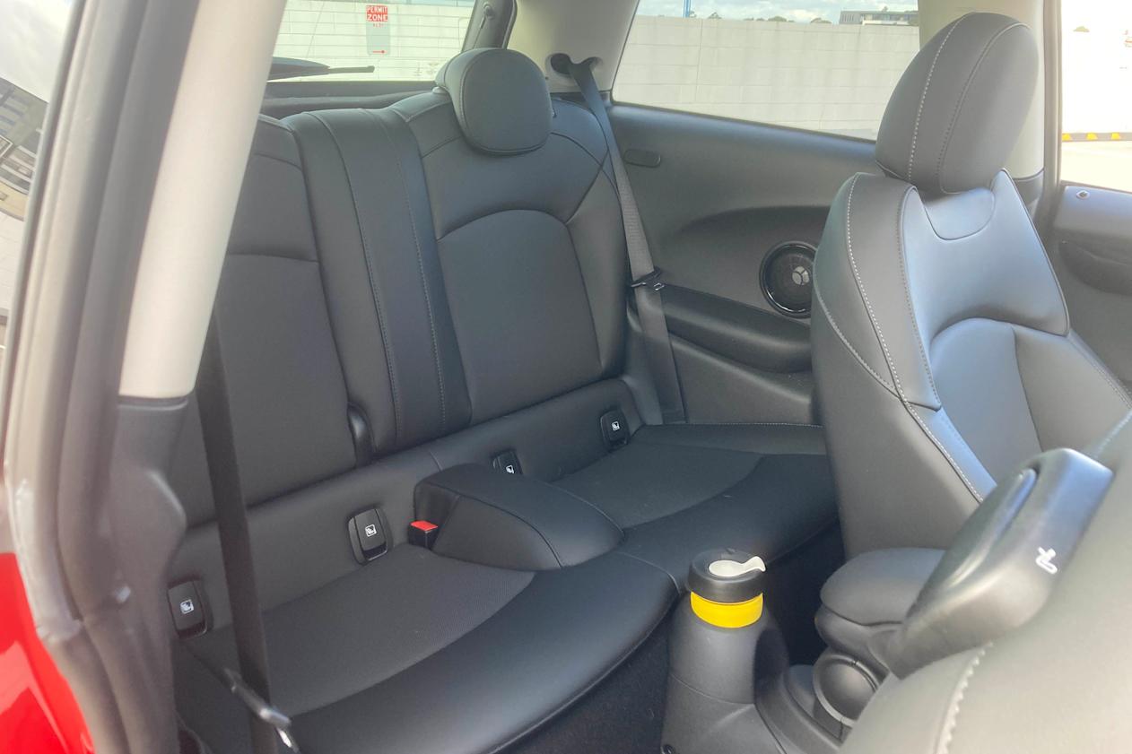 Once sat out back, you’ll find a firm but inviting bench and backrest (Image: Byron Mathioudakis).