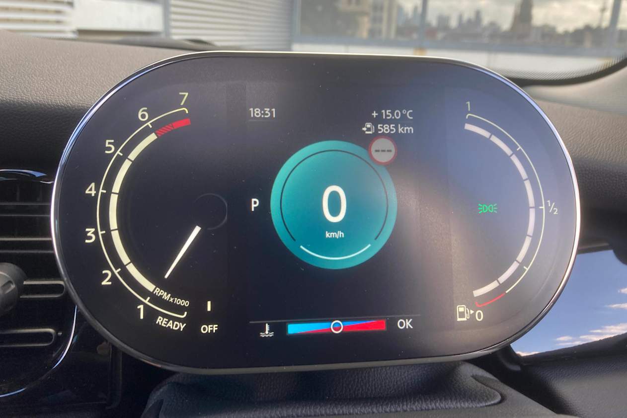 The Mini is a different type of small car (Image: Byron Mathioudakis).