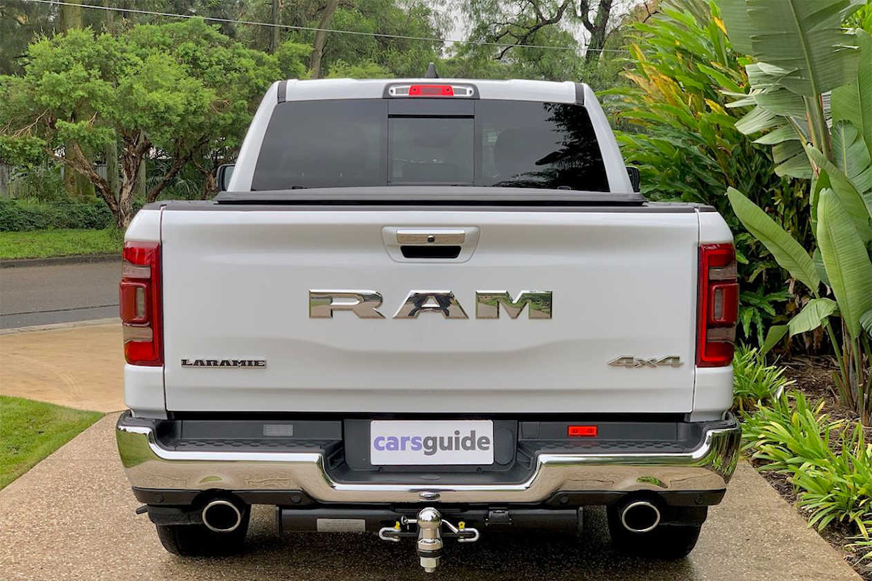 RAM 1500 2022 boot space