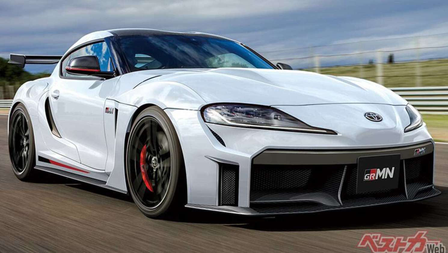 Side view of Supra GRMN