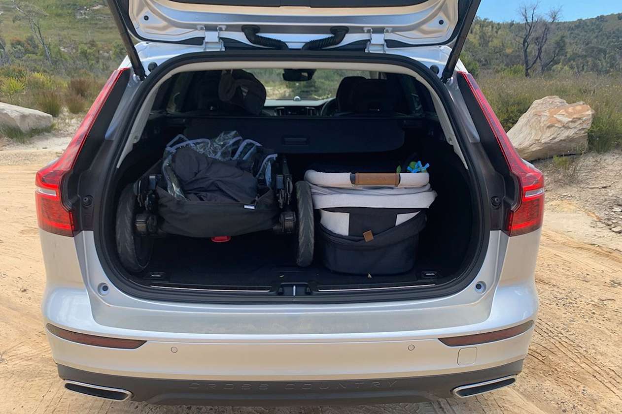 Volvo V60 2022 boot space