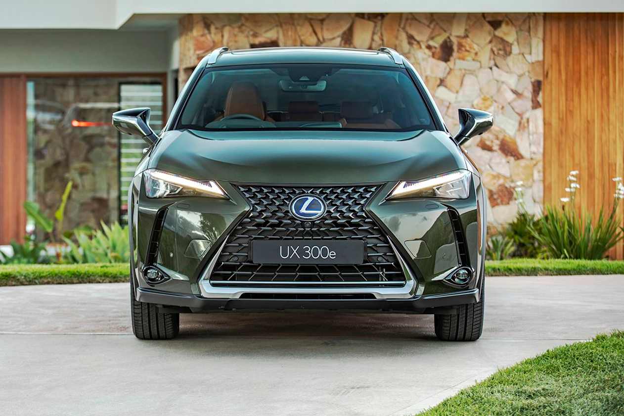 Lexus has tried to make a point with the UX 300e (pictured: UX 300e Sport Luxury).