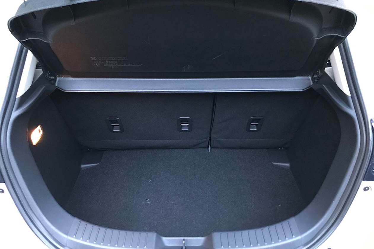 Mazda 2 2022 boot space