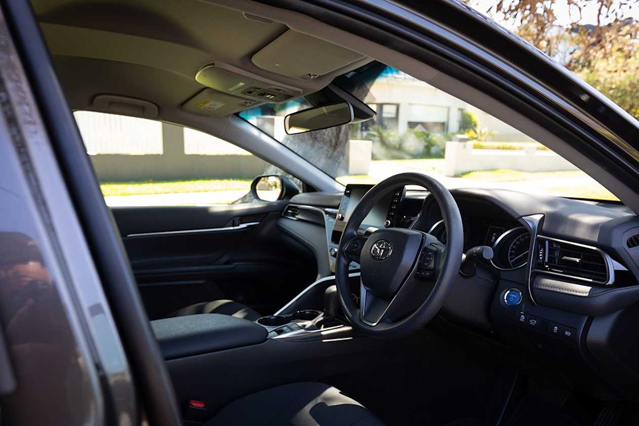 The Camry offers excellent ride comfort, smoothness and build quality. (Image: Dean McCartney)