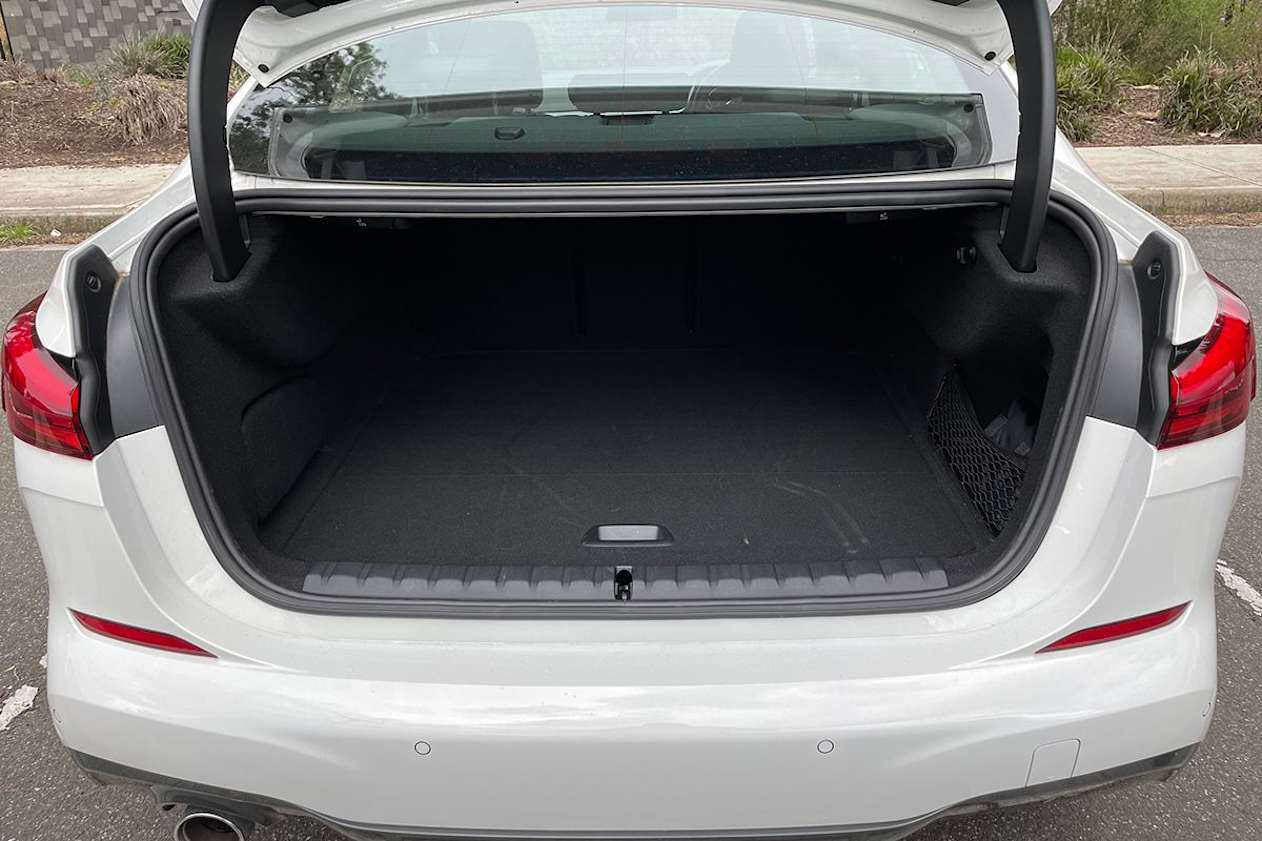 BMW 218i boot space