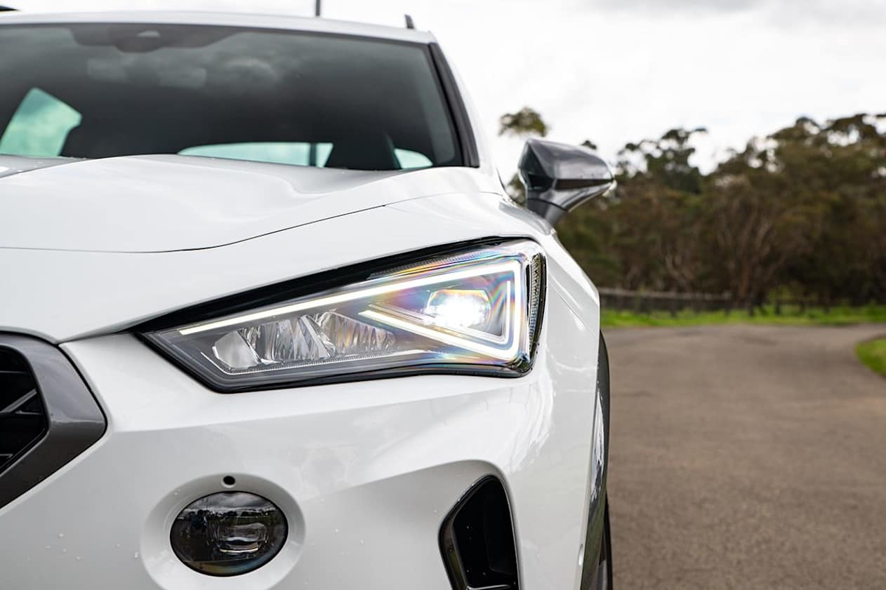 The VZe has full LED headlights. (Image: Tom White)