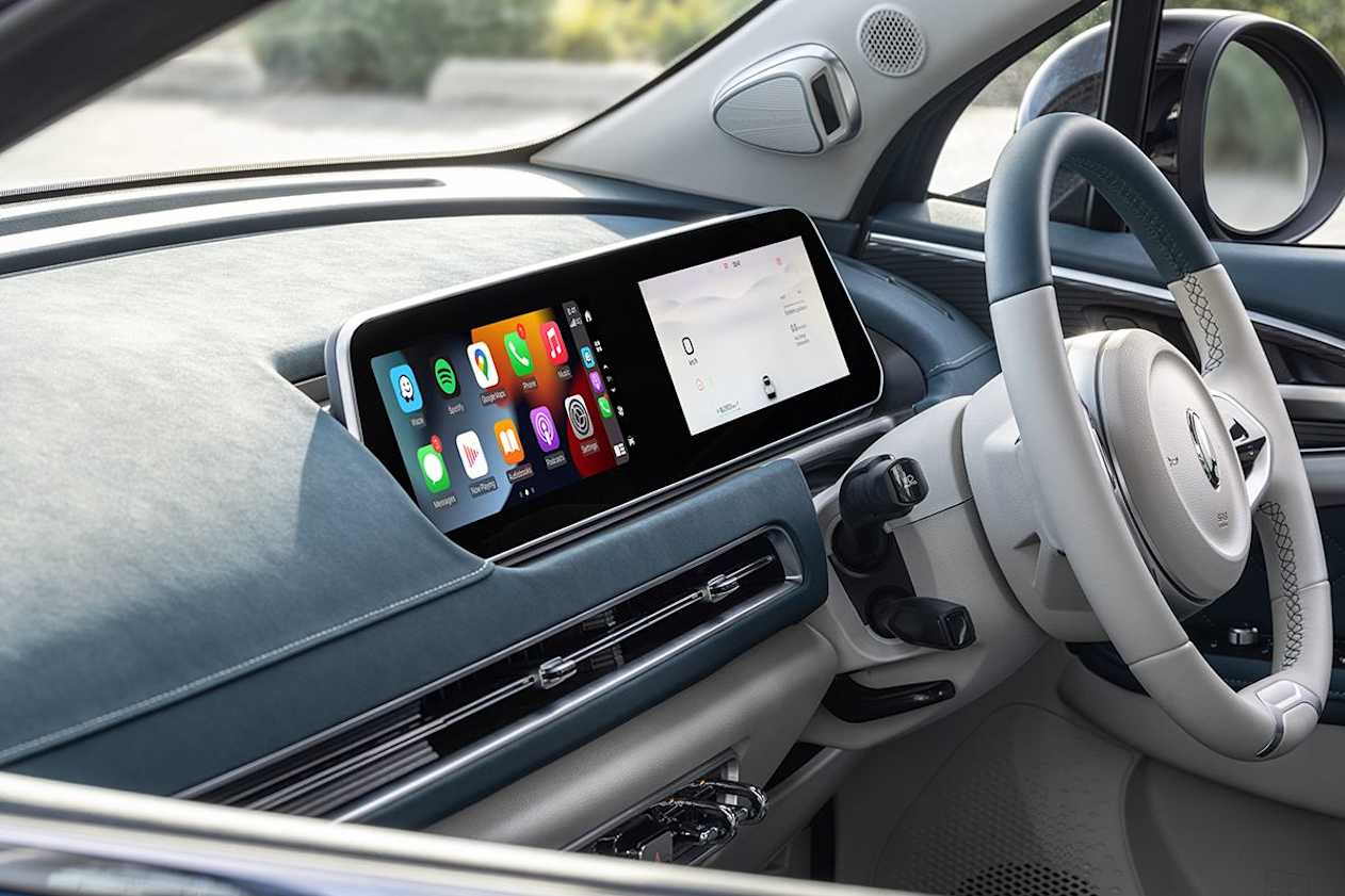 The Ora features two 10.25-inch screens.