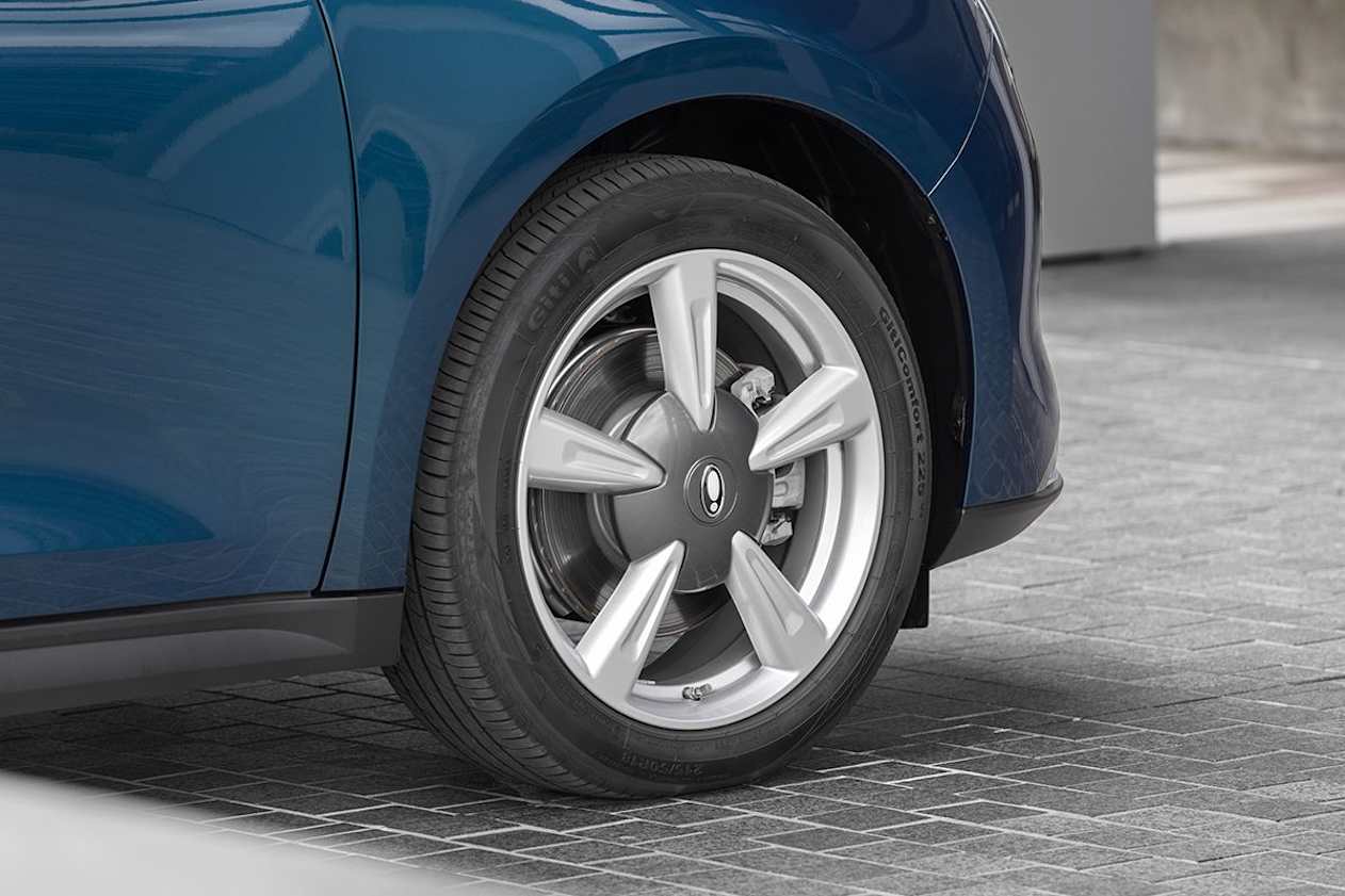 The Ora wears 18-inch alloy wheels.