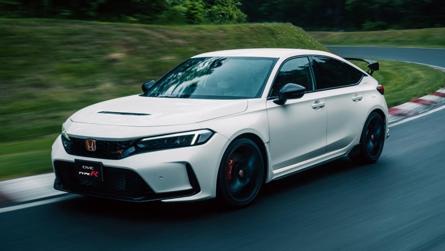 The styling is less boy racer than the previous Civic Type R.