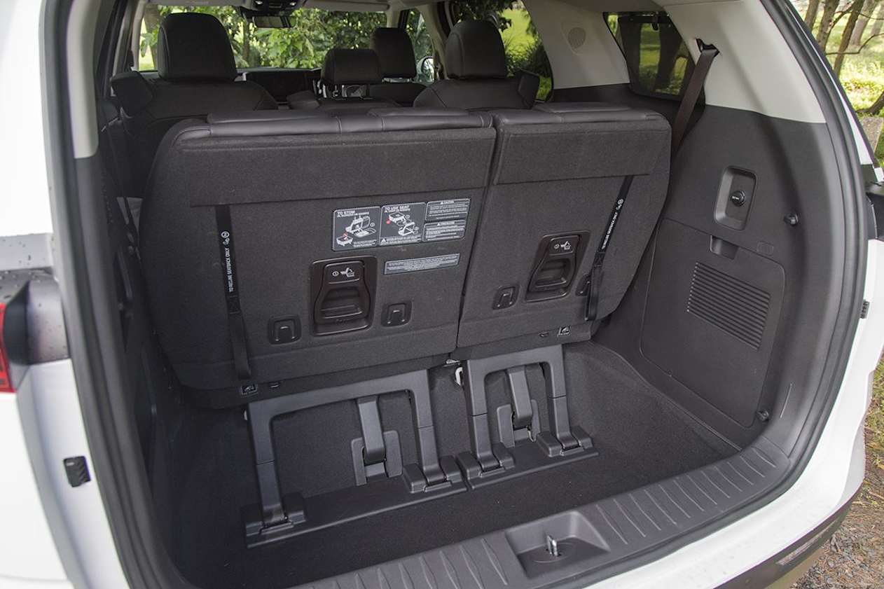 Kia Carnival 2023 boot space