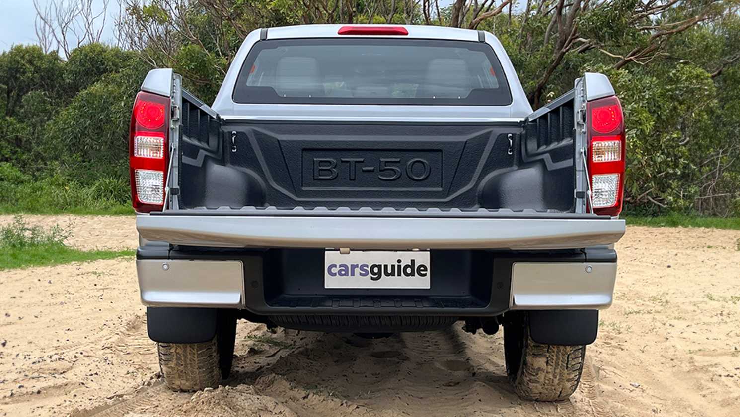 Mazda BT-50 2024 boot space