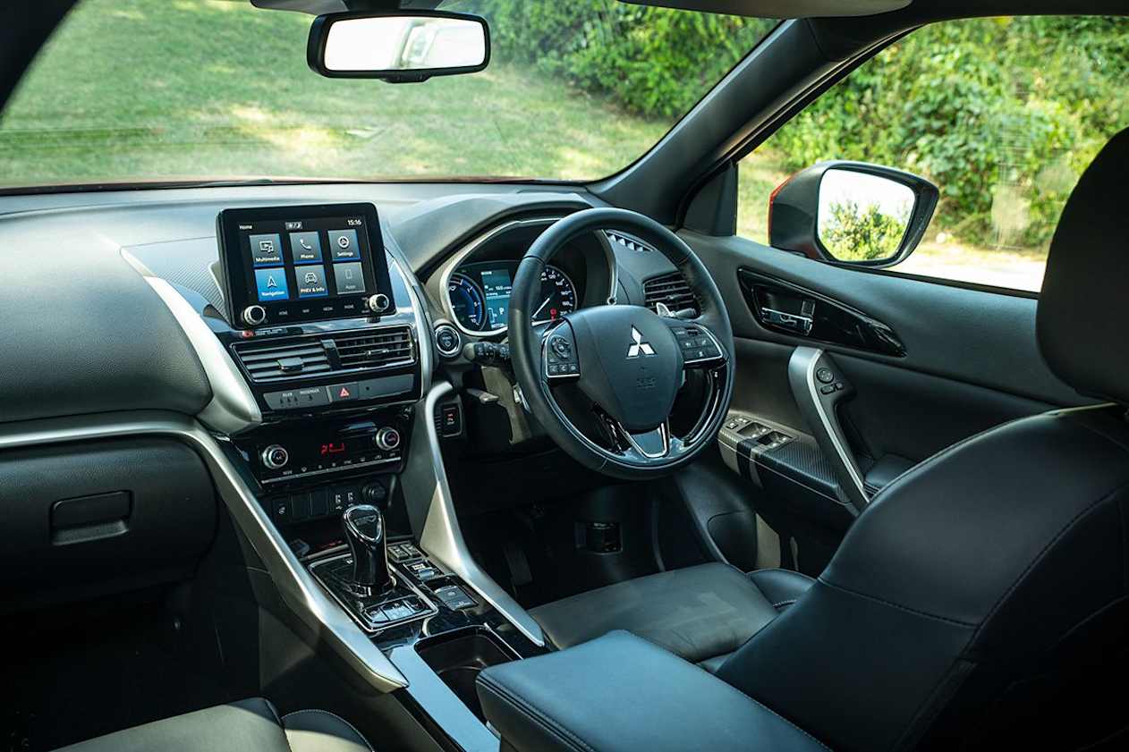 Up front you have a lot of space for the driver and front passenger. (Image: Tom White)