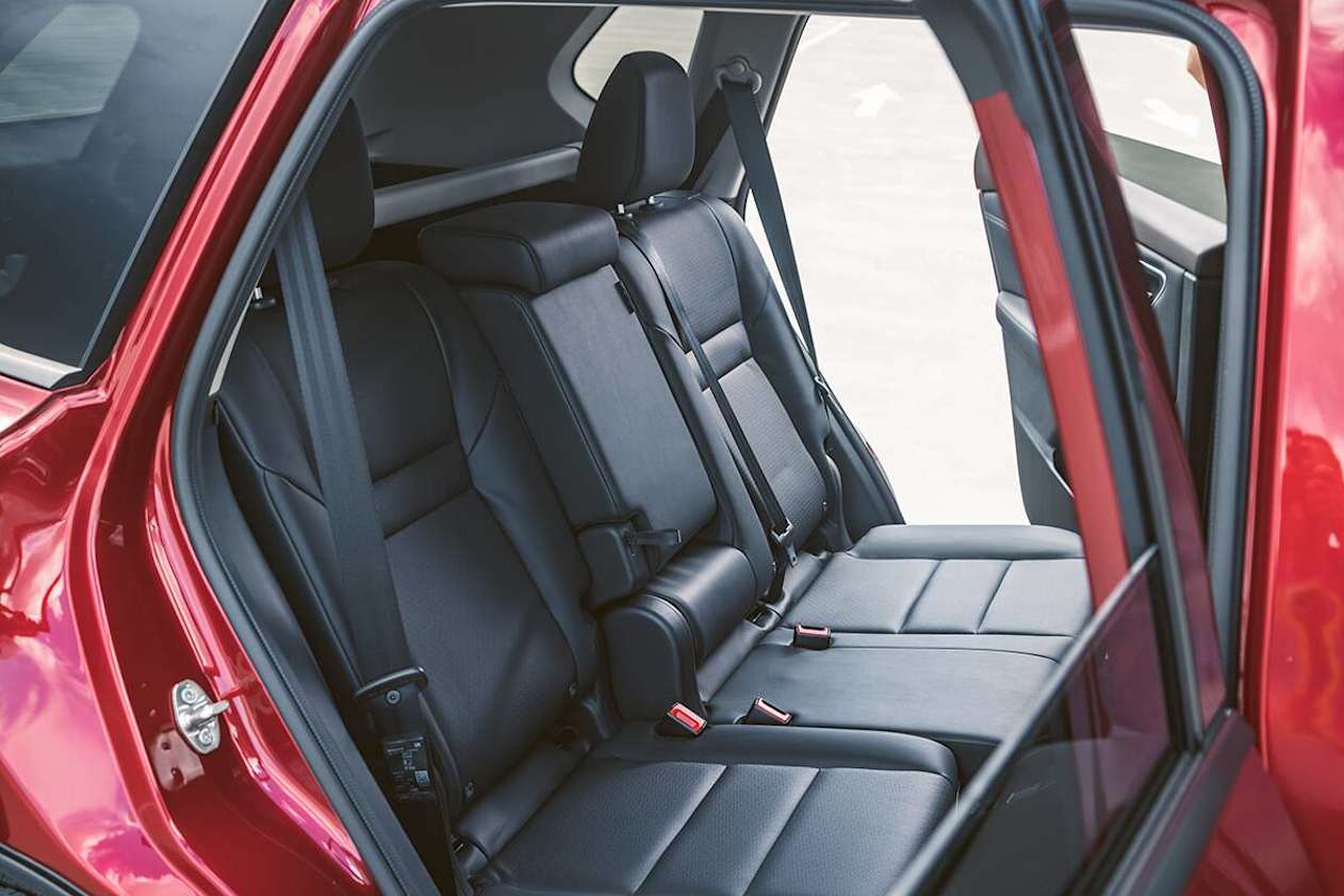 In fact behind my six-foot (183cm) driving position, I had loads of leg and knee room, as well as ample toe room. (ST-L variant pictured)