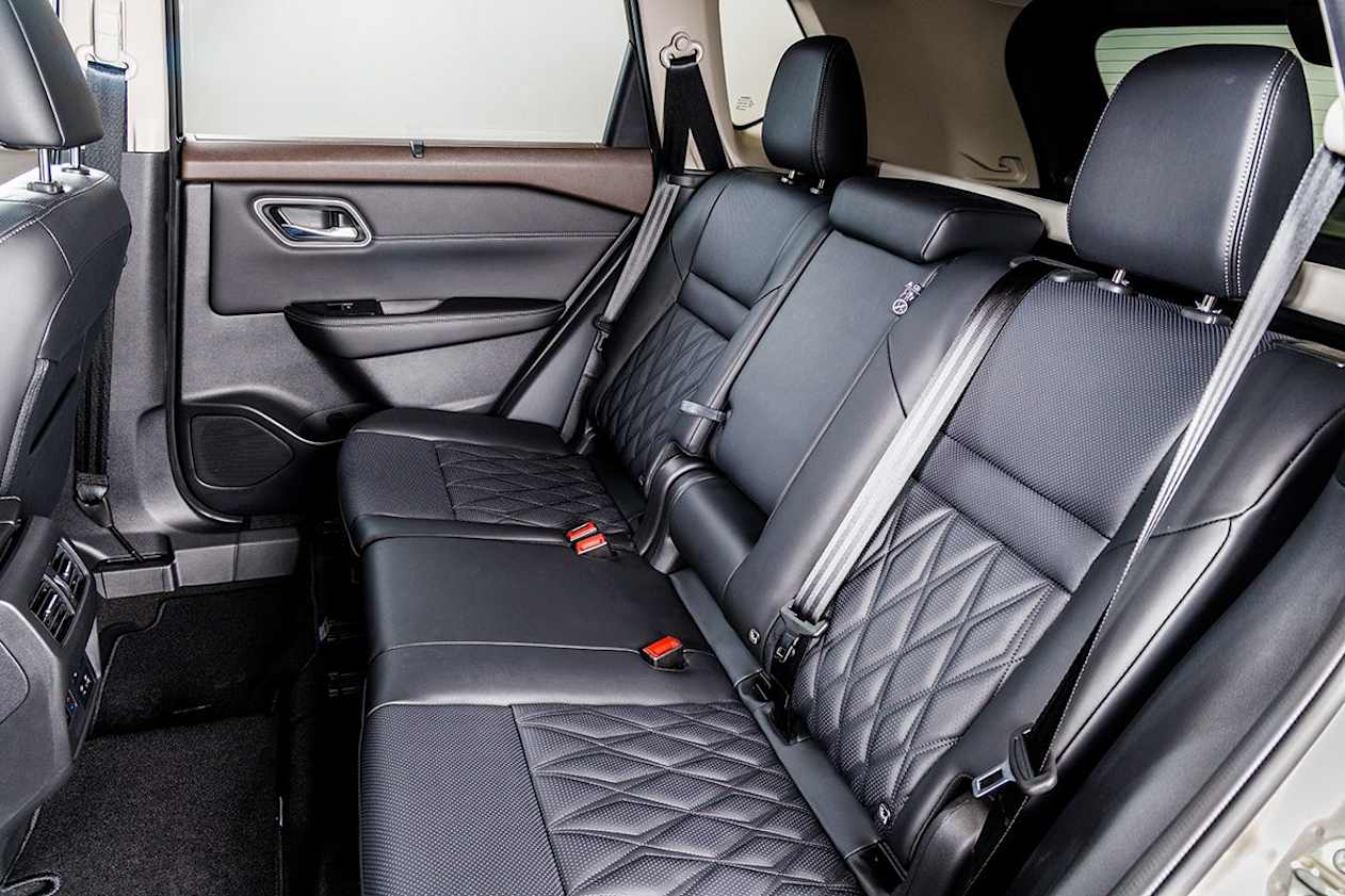 Once inside (at 183cm) I had plenty of headroom and more than enough legroom with the driver’s seat set for my position. (Ti-L variant pictured)