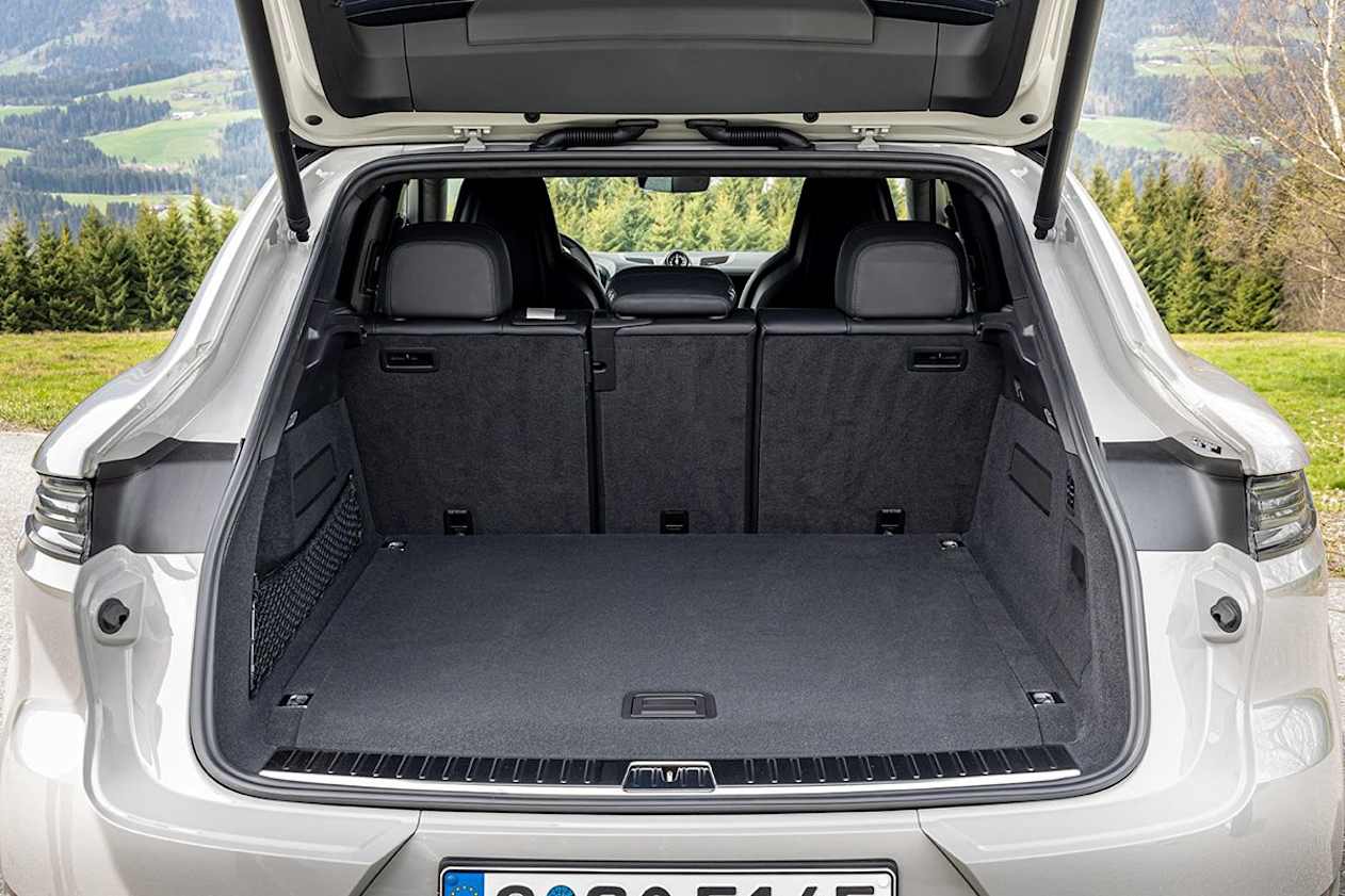 The boot is sizable at 549 litres with all seats in place. (E-Hybrid Coupe pictured)