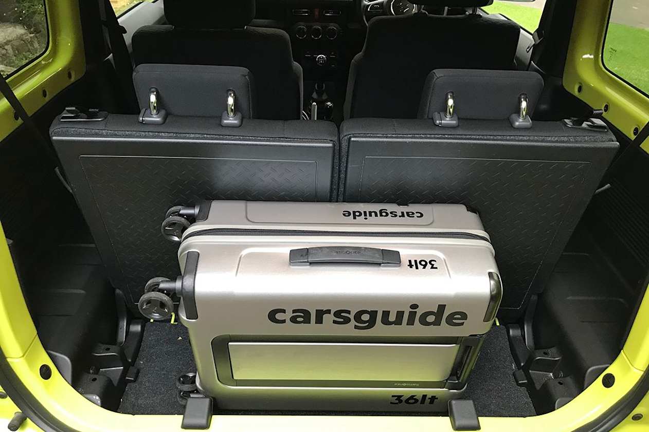 Suzuki Jimny 2023 boot space