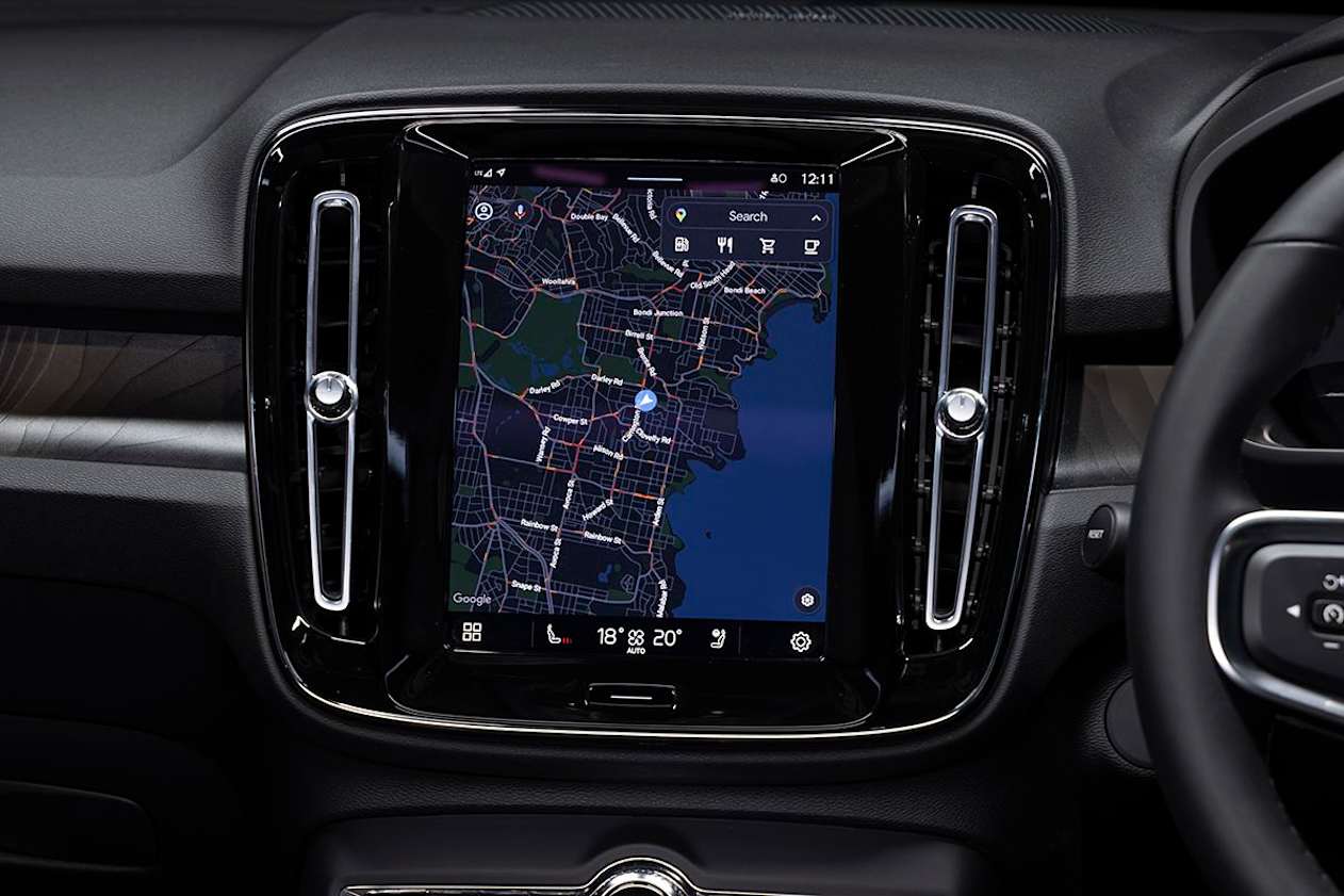 Inside is a 9.0-inch touchscreen. 