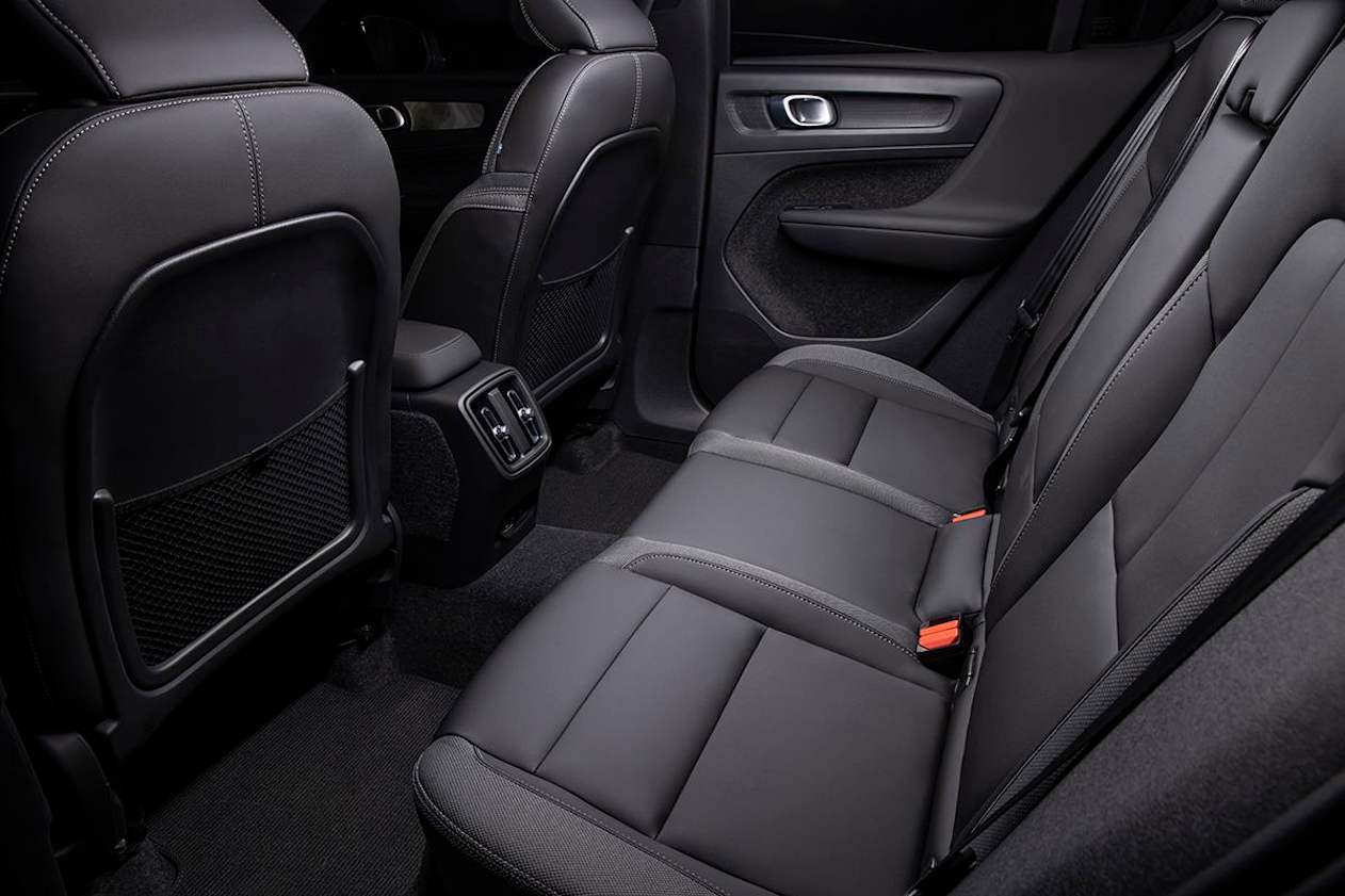 While knee room is decent, head space is lacking in the rear.