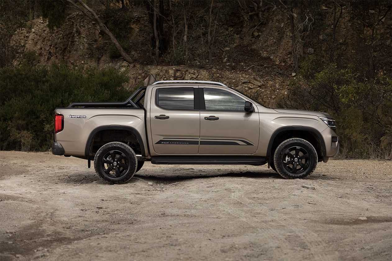 The Amarok is 5350mm long. (PanAmericana variant pictured)