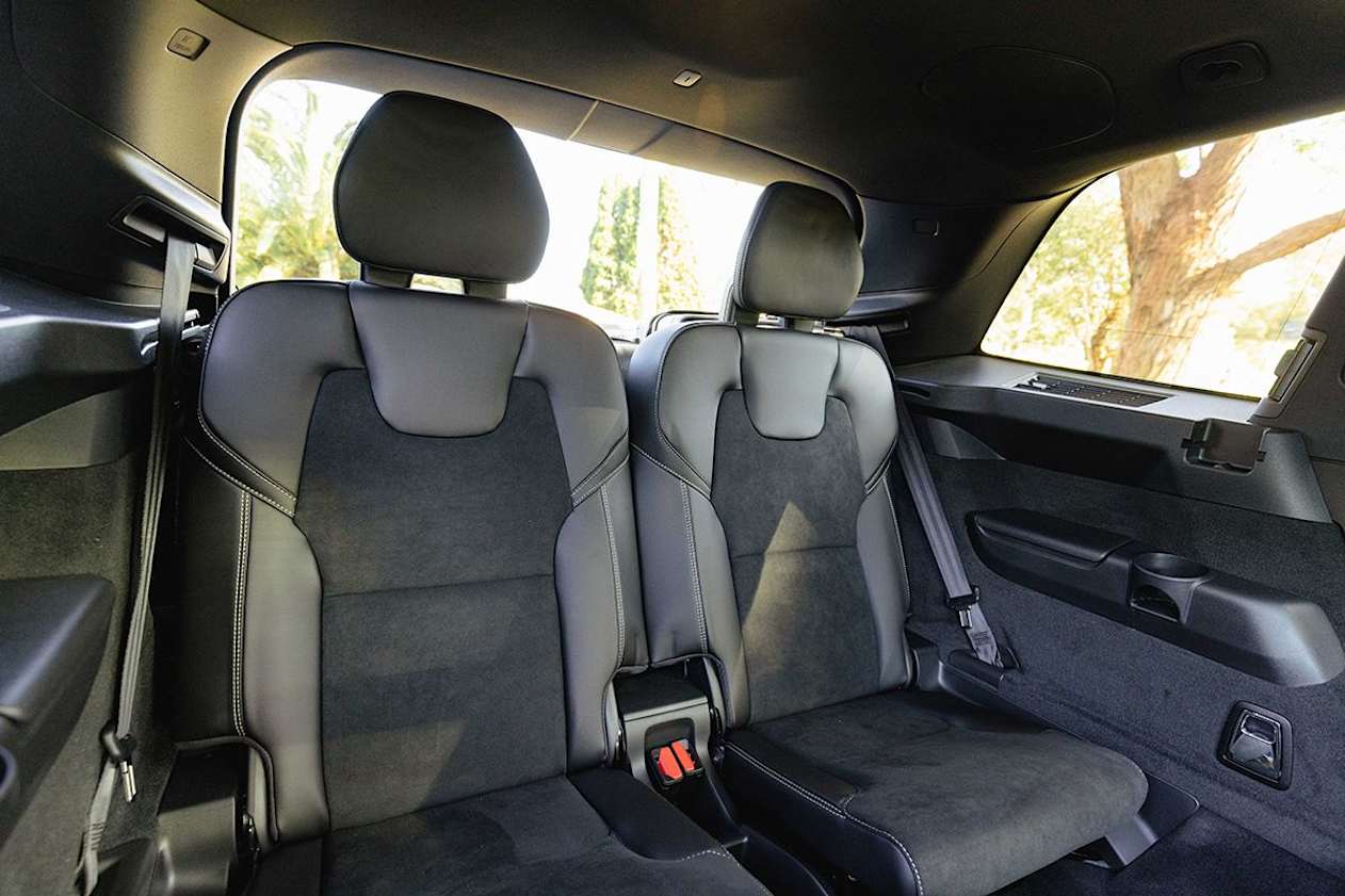 Even the third row gets more space than the average SUV. (image: Dean McCartney)