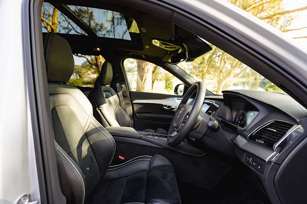 The XC90 is a true seven-seater. (image: Dean McCartney)