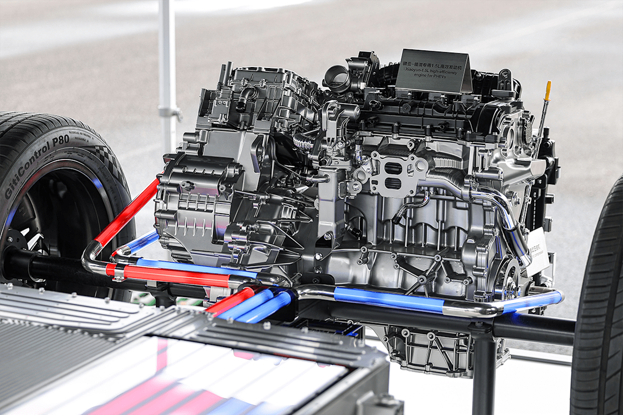 1.5-litre four-cylinder petrol engine pictured.
