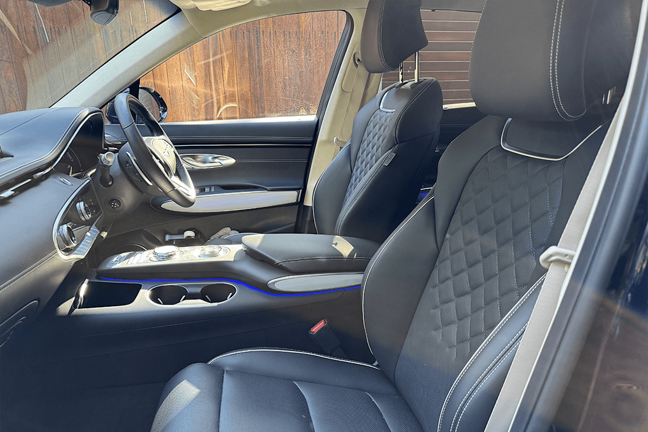 Front row seats pictured (Image: Dom Tripolone)