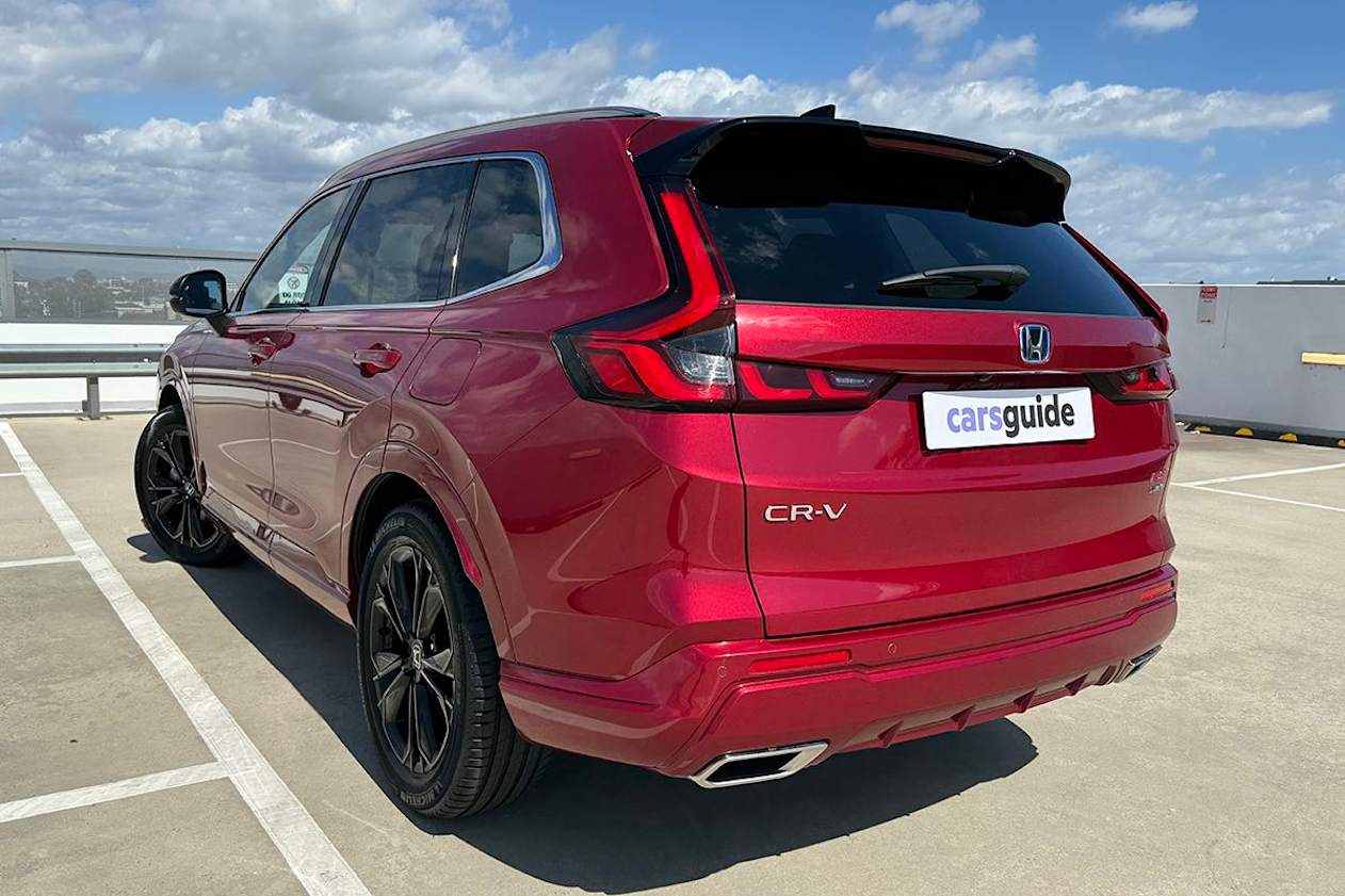 Though considered handsome, the CR-V has never been a style leader. (image: Byron Mathioudakis)