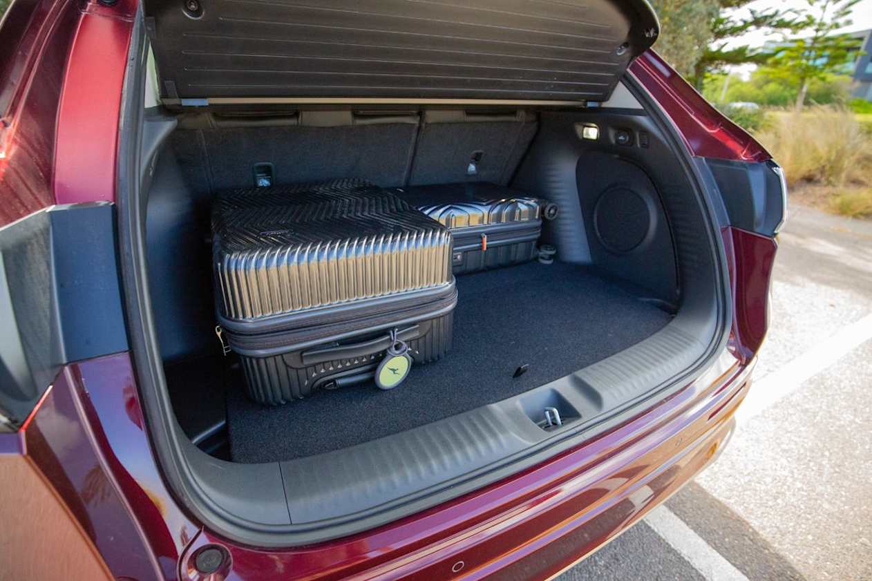 Honda ZR-V boot space