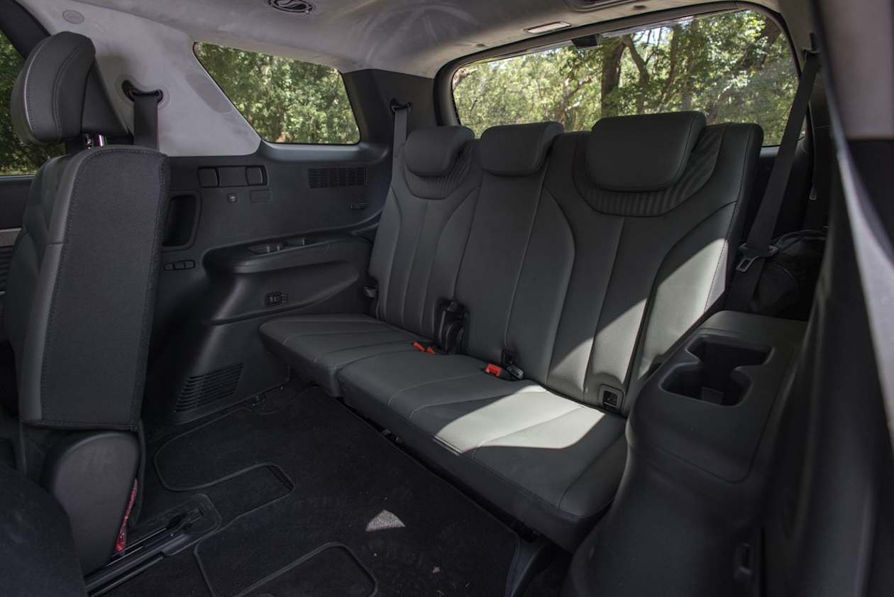 The Palisade's third row is sufficiently comfortable for children. (Image: Glen Sullivan)