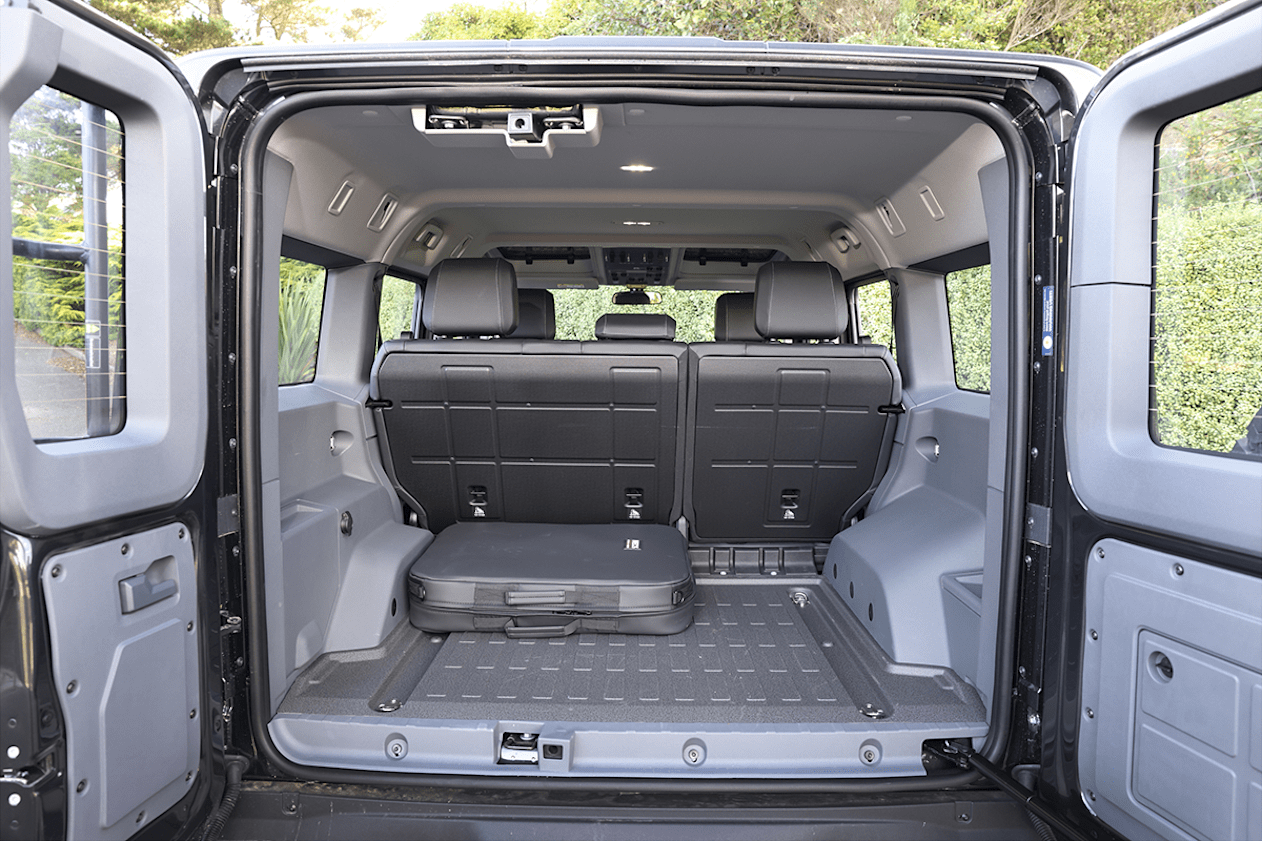 Ineos Grenadier 2024 boot space