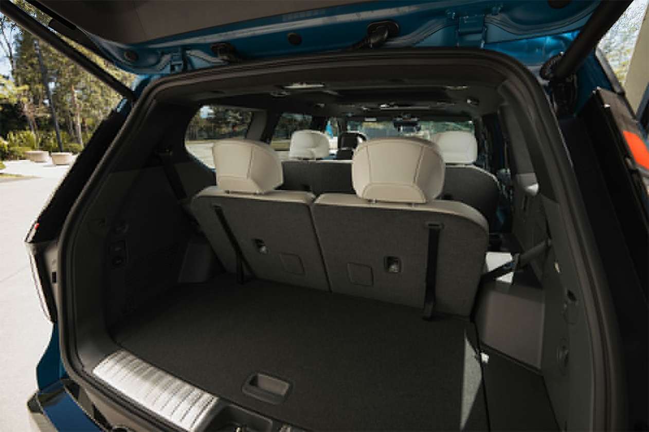 Kia EV9 boot space