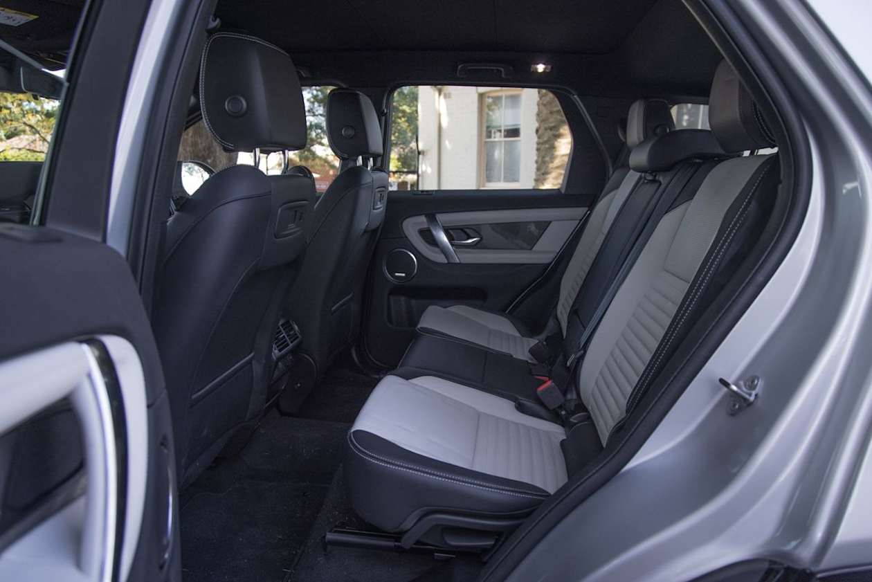 Back row seats pictured (Image: Glen Sullivan)