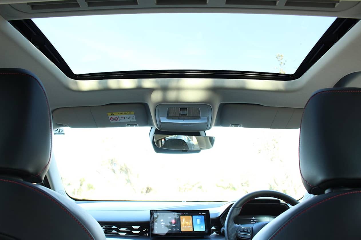 The Essence grade features a sunroof. (Image: Chris Thompson)