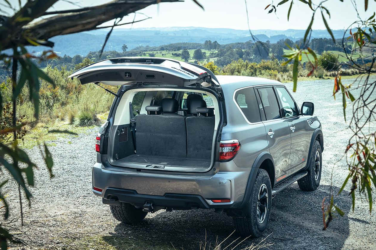 Nissan Patrol 2024 boot space