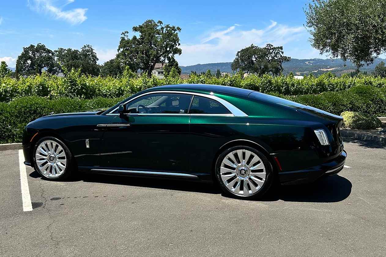 The only weak point is the rear, which had to be sheer for aero reasons. (Image: Stephen Corby)