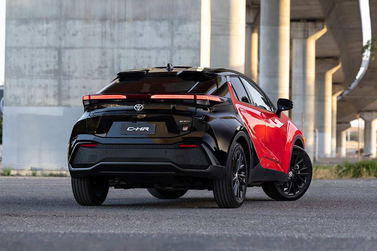 Atop the range is the GR Sport, which starts from $54,990.