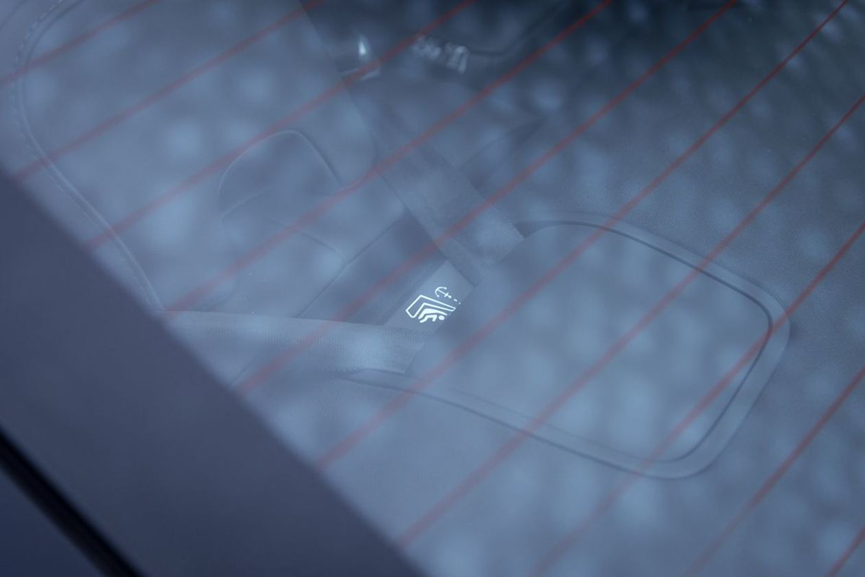 Volvo S60 Black Edition top tether anchor point pictured (Image: Glen Sullivan)