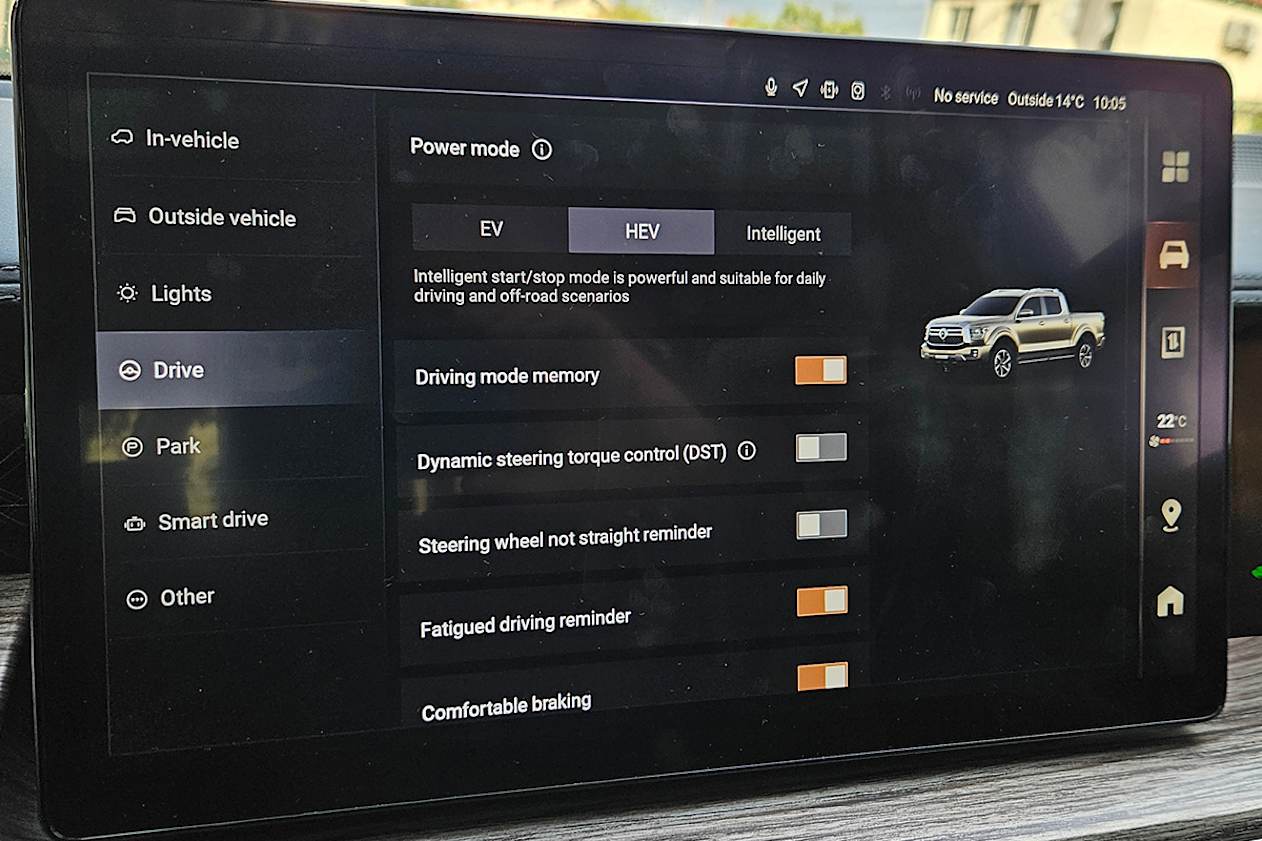 2025 GWM Cannon Alpha PHEV