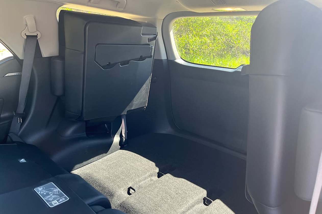 Toyota Fortuner boot space