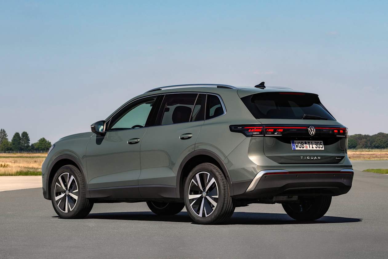 2025 Volkswagen Tiguan (overseas model shown)