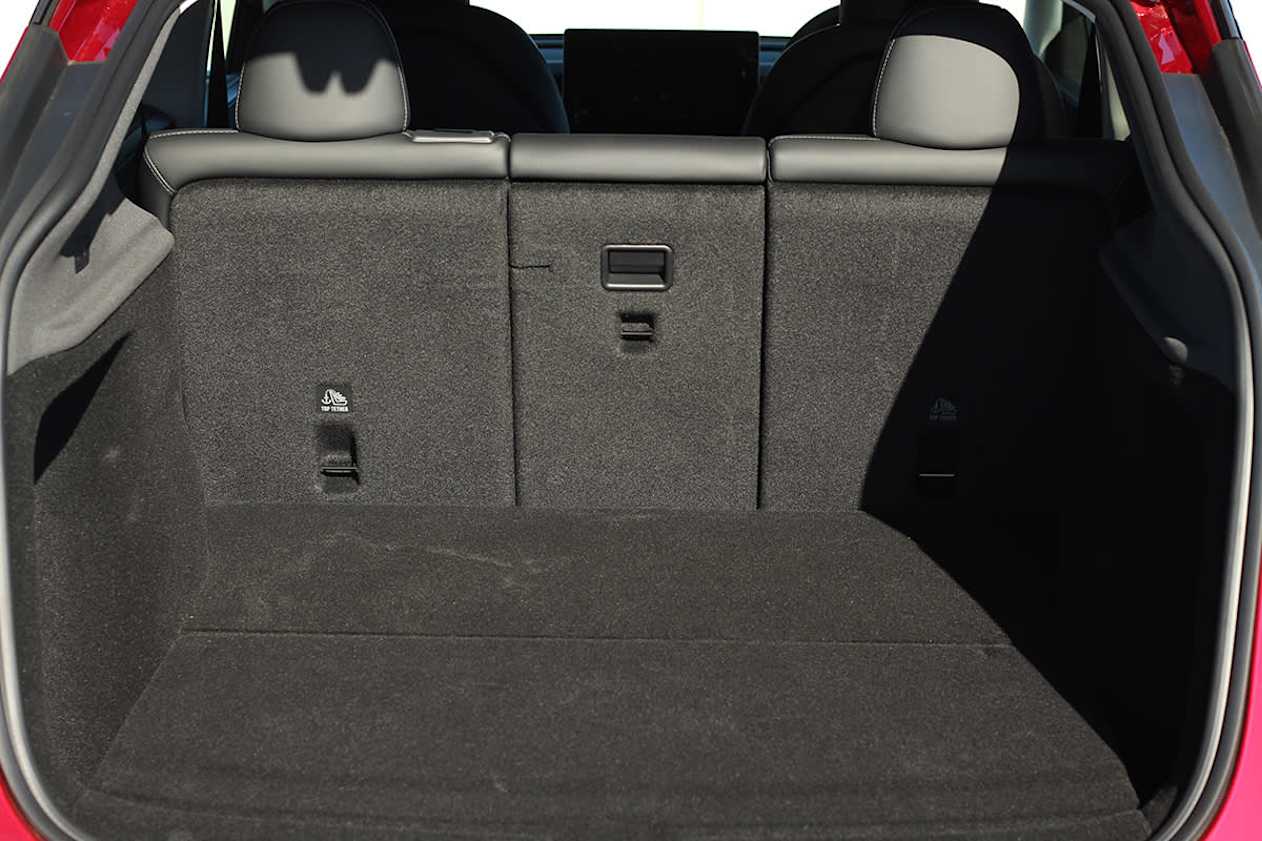 Tesla Model Y boot space