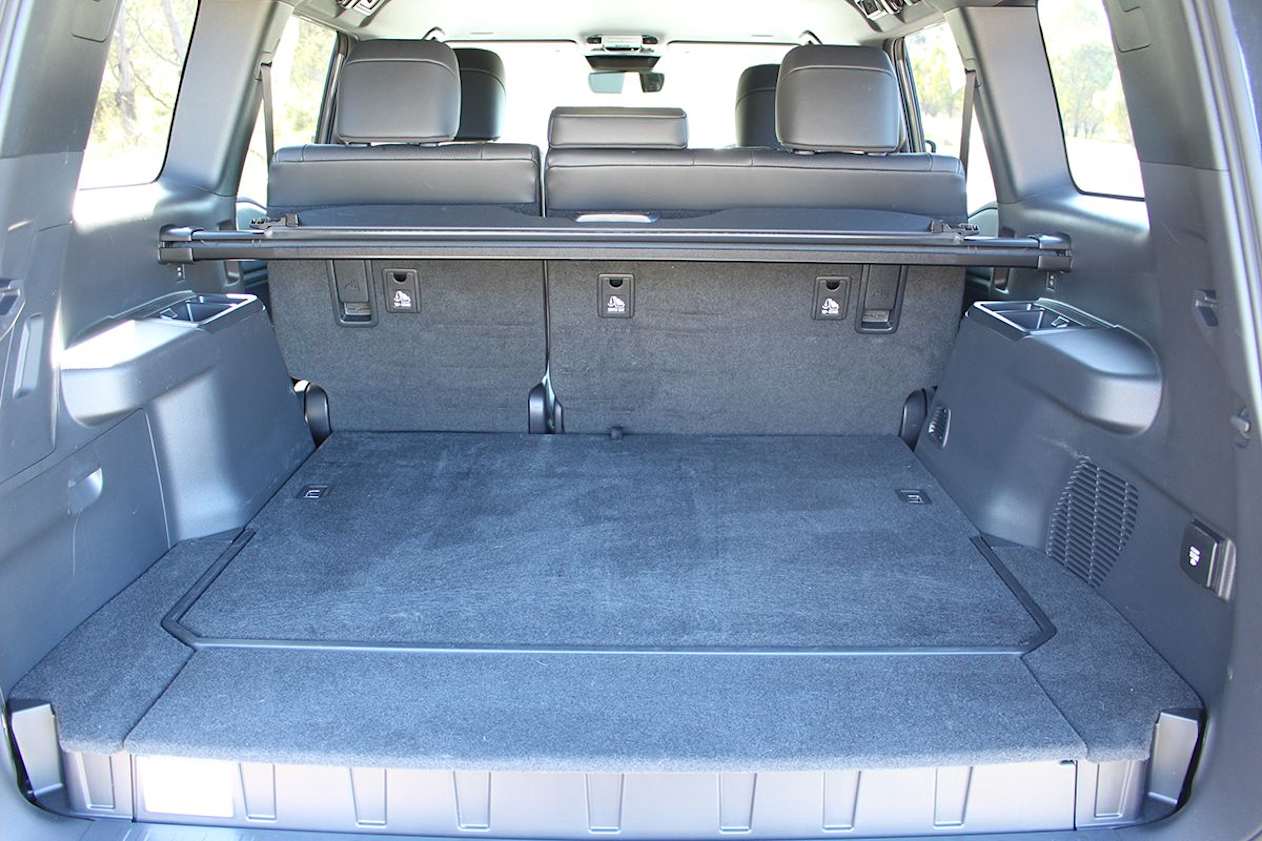 Toyota Prado boot space