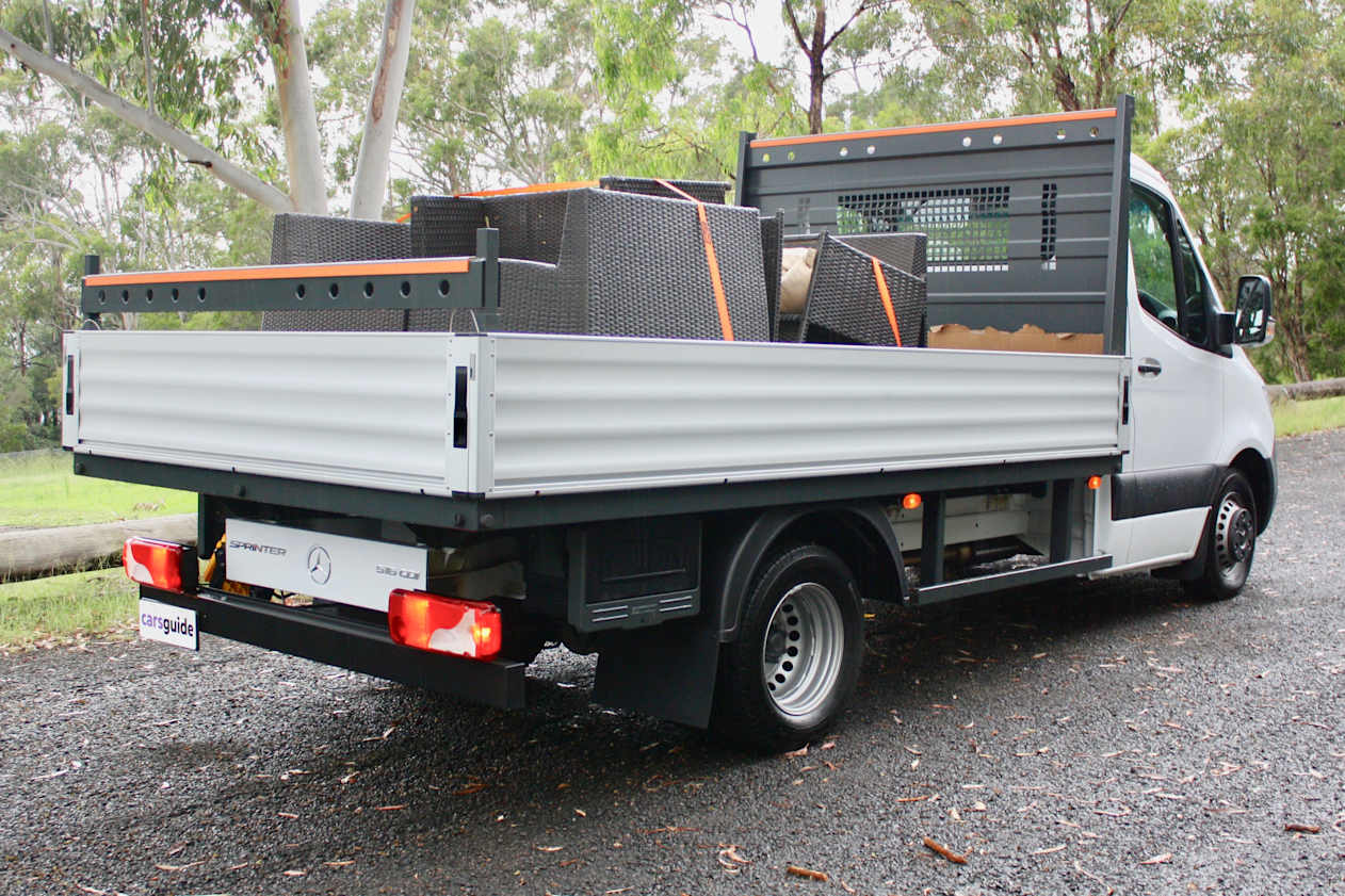 The Sprinter&#039;s design allows customers to fit either short, mid-length or long trays.