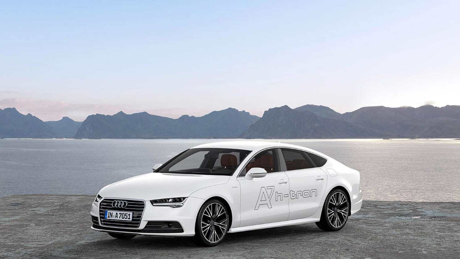 Audi&#039;s A7 h-tron Sportback.